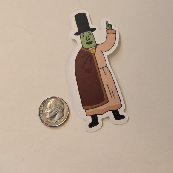10/$10 Normal Man Sticker - Picture 2 of 2